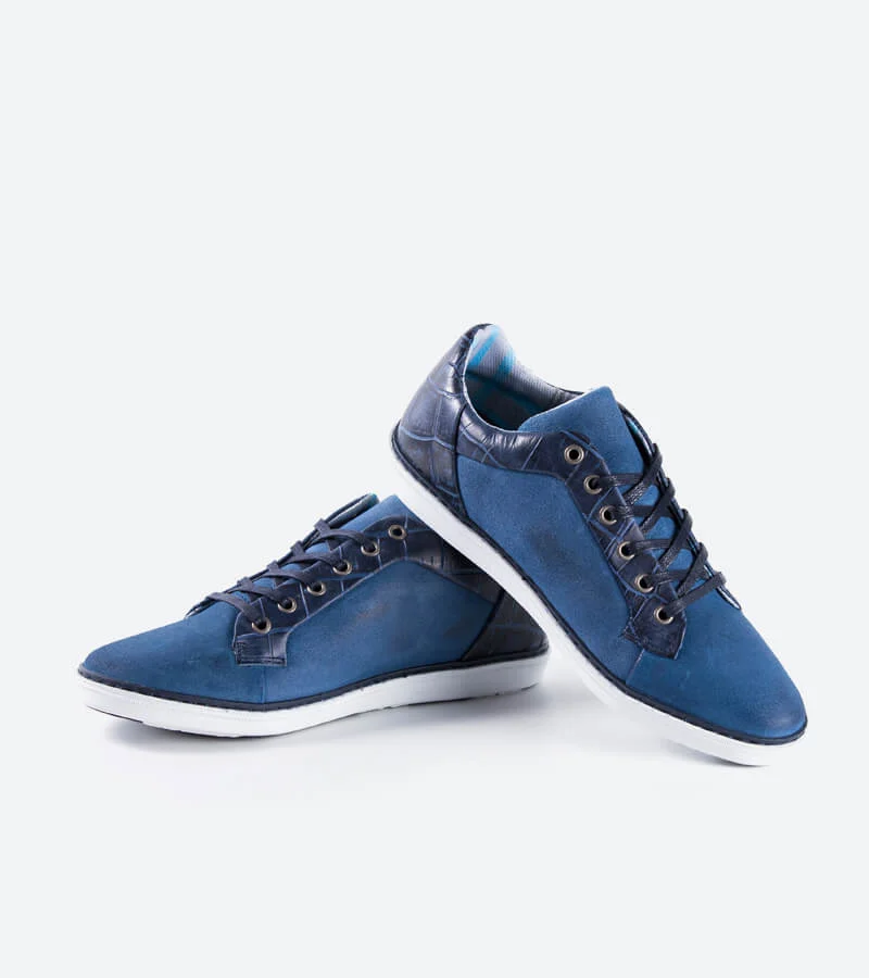 converse blue training shoes image 2